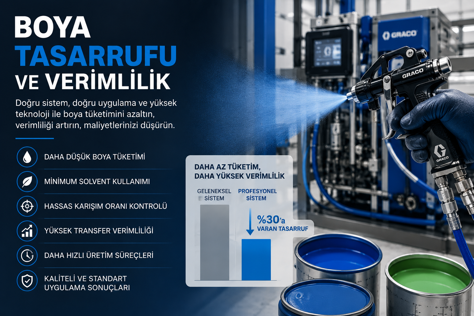 Boya Tasarrufu ve Verimlilik
